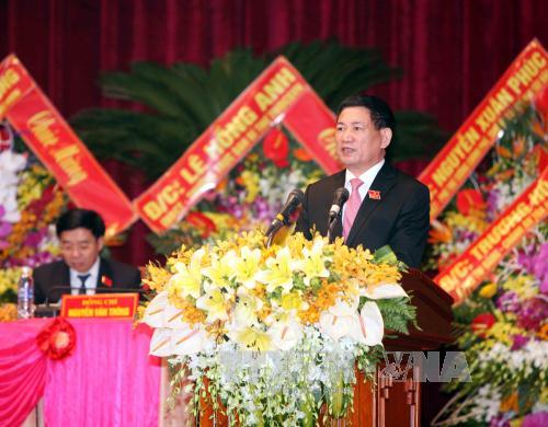 Đồng chí Hồ Đức Phớc tái đắc cử Bí thư Tỉnh ủy Nghệ An